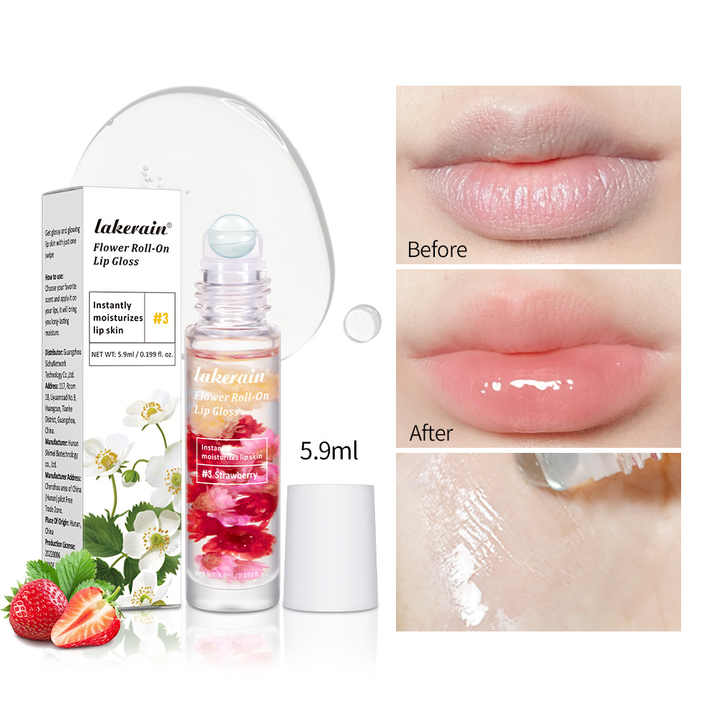 Roll On Lip Gloss Flower 5.9ml