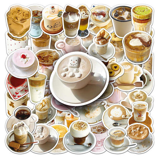 Sticker Flakes Hot Beverage