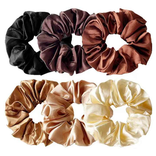 Scrunchie Elegant Glans 11cm