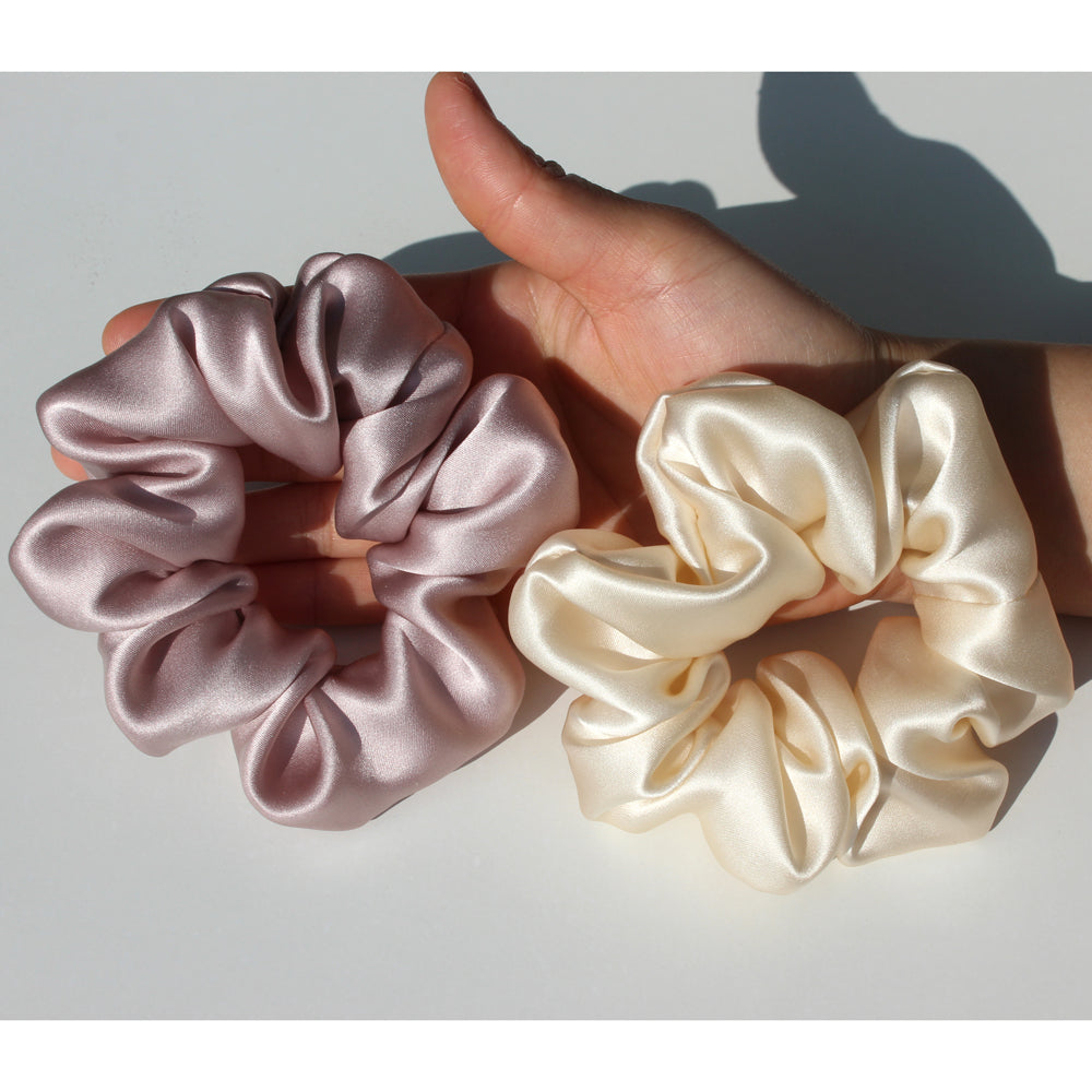 Elegant Sateng Scrunchie 12cm