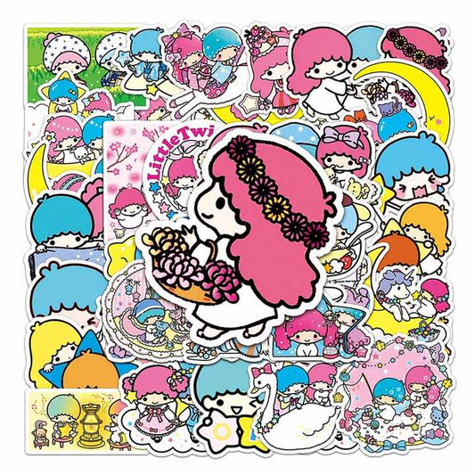 Sticker Flakes Little Twin Stars Sanrio