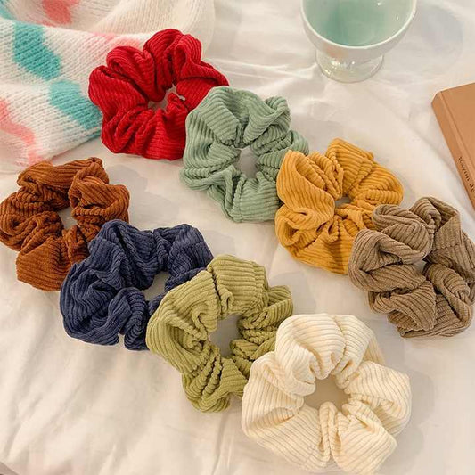 Scrunchie Kordfløyel 10cm
