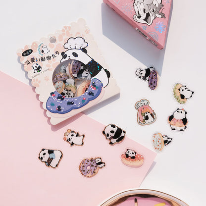 Flak Klistremerke Kawaii Dobutsutachi Cute Animals (NEKONI)
