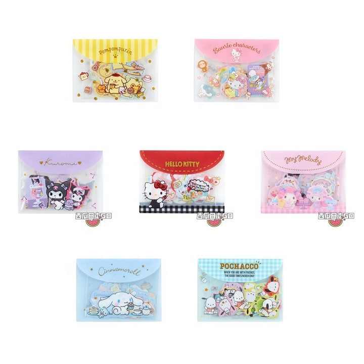 Sticker Flakes Sanrio 40-stk