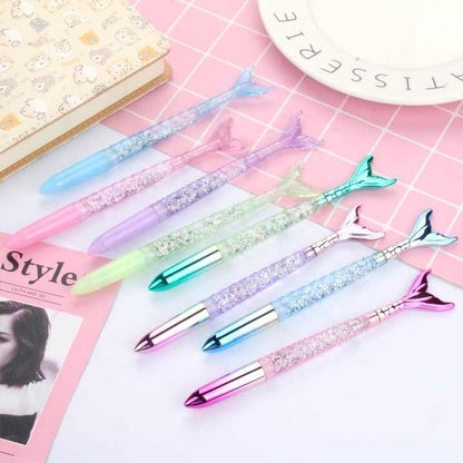 Gelpen 0.5mm Marmaid m/ Glitrende Vann