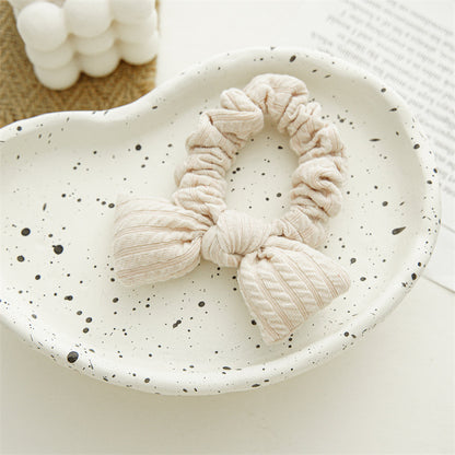 Scrunchie Kordfløyel m/Sløyfe 8cm
