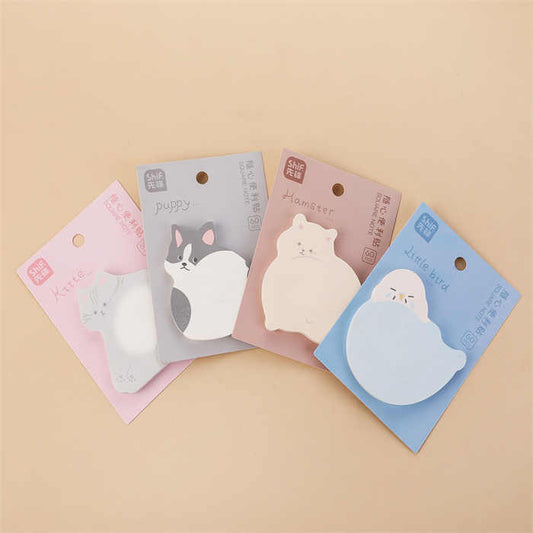 Sticky Notes Adorable Animal Butt 60-ark
