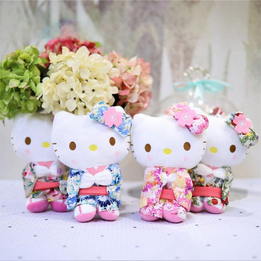 Kosebamse Hello Kitty Kimono 20cm