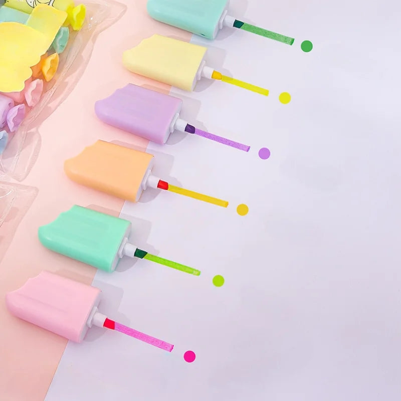Ice Cream Highlighter 6pcs