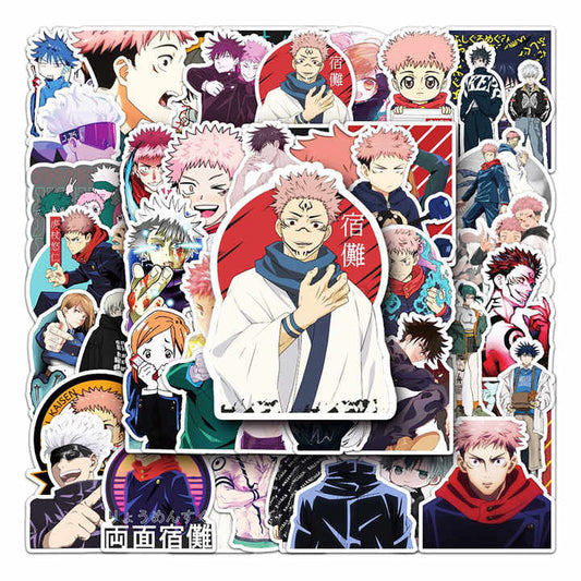 Sticker Flakes Anime Jujutsu Kaisen