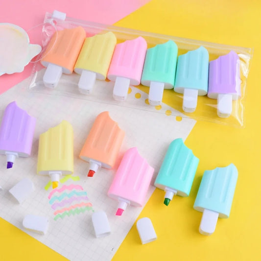Ice Cream Highlighter 6pcs