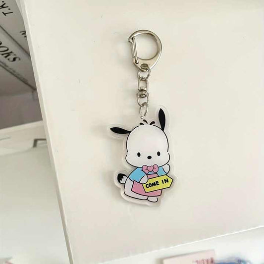 Acrylic Keychain Sanrio Pochacco