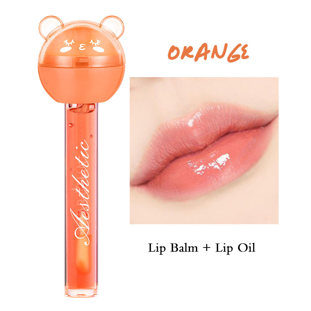 2 In 1 Lollipop Color Changing Lip Oil & Lip Balm 31g