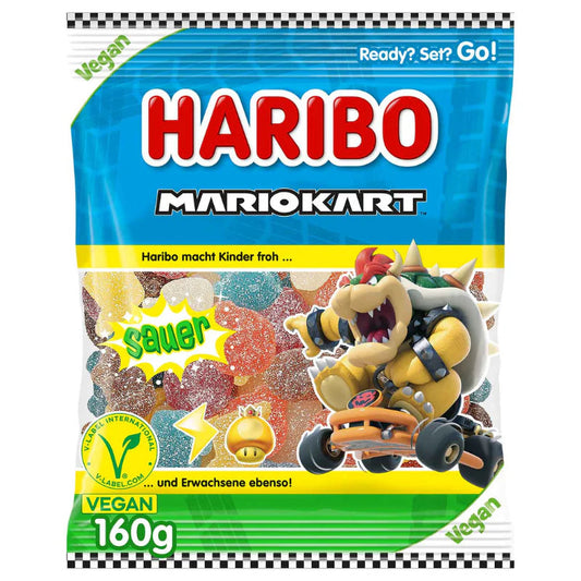 Limited!! Haribo Haribo Mario Kart Sour Veggie 160g (HARIBO)