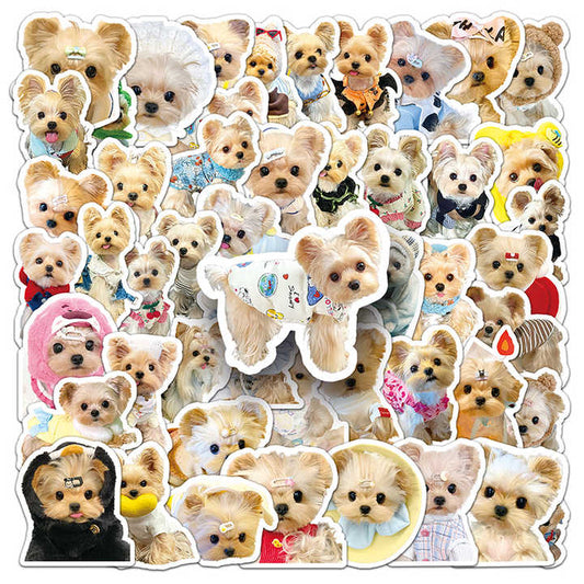 Sticker Flakes Yorkshire Terrier