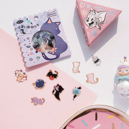Flak Klistremerke Kawaii Dobutsutachi Cute Animals (NEKONI)