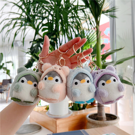 Plush Keychain Penguin