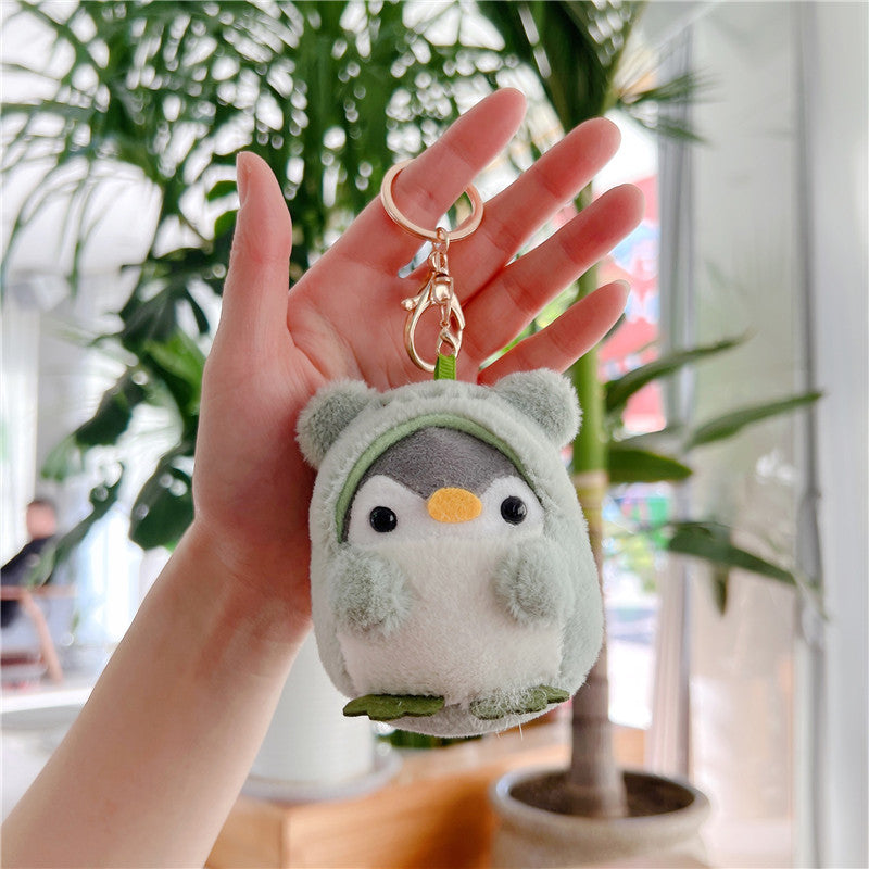 Plush Keychain Penguin