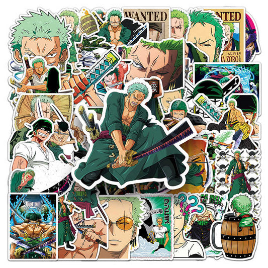 Sticker Flakes Zoro One Piece