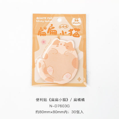 Sticky Notes Chubby Kitten 30-ark