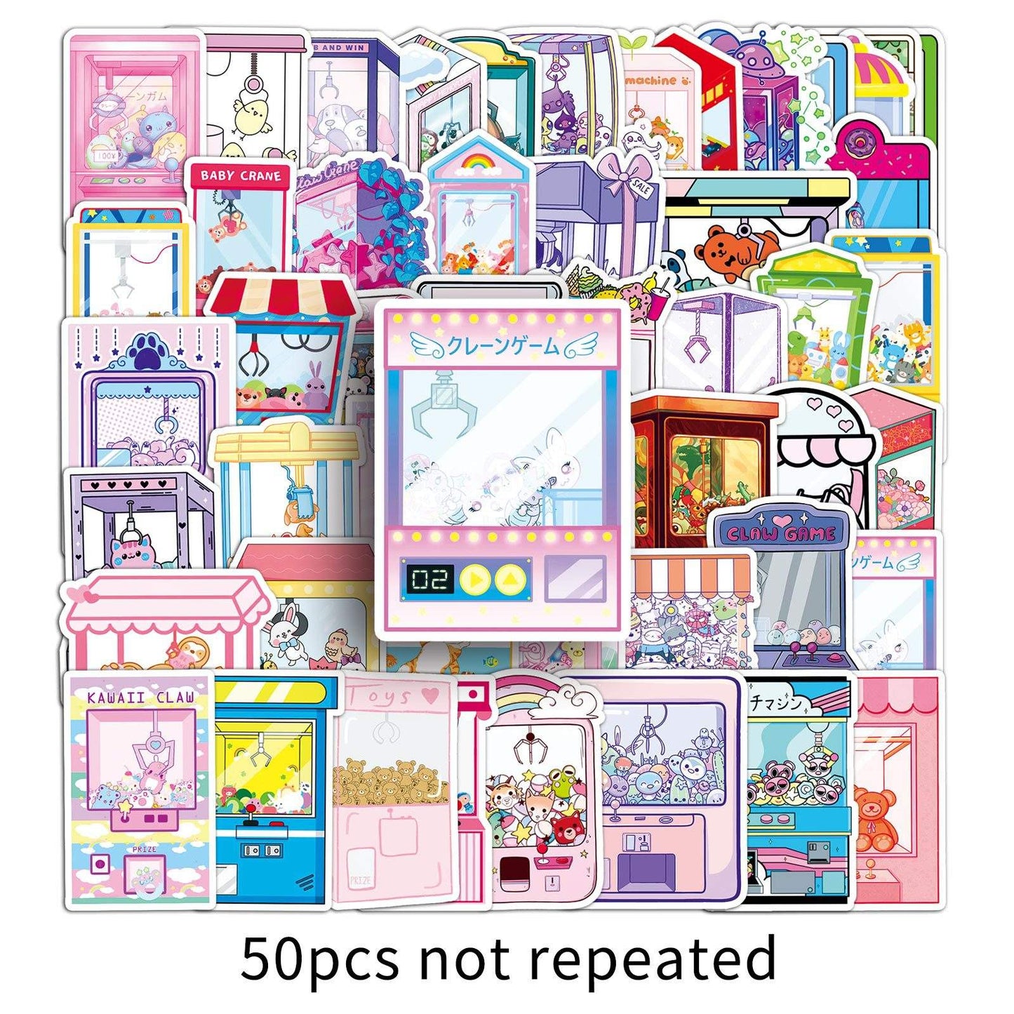 Sticker Flakes Claw Machine