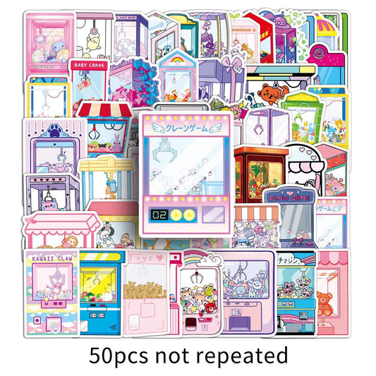 Sticker Flakes Claw Machine