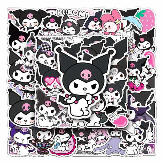 Sticker Flakes Kuromi Sanrio