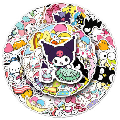 Sticker Flakes Sanrio Friends