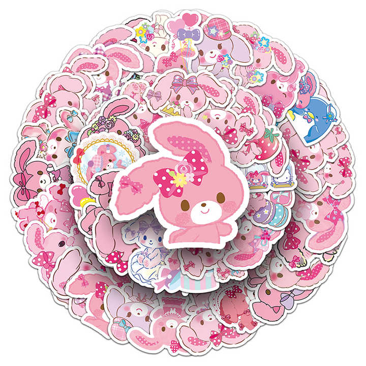 Sticker Flakes Bonbon Ribon Sanrio
