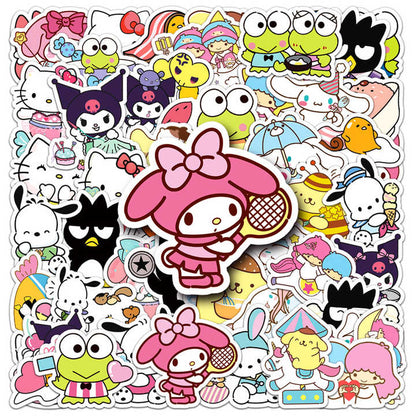 Sticker Flakes Sanrio Friends