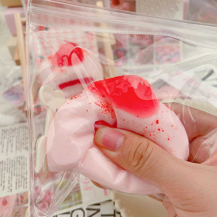 Taba Squishy Ichigo Cream Mochi