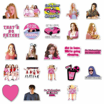 Sticker Flakes Mean Girls