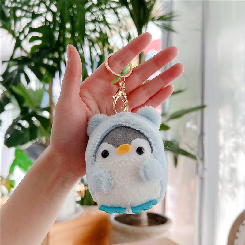 Plush Keychain Penguin