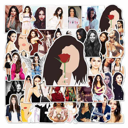 Sticker Flakes Selena Gomez