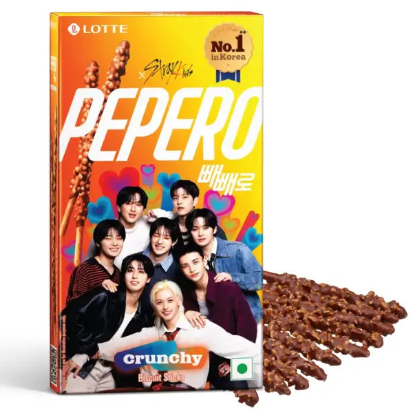 Pepero Stray Kids Crunchy 39g (LOTTE)