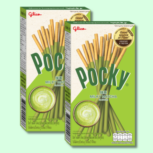 Pocky Milky Matcha 33g (GLICO) HALAL