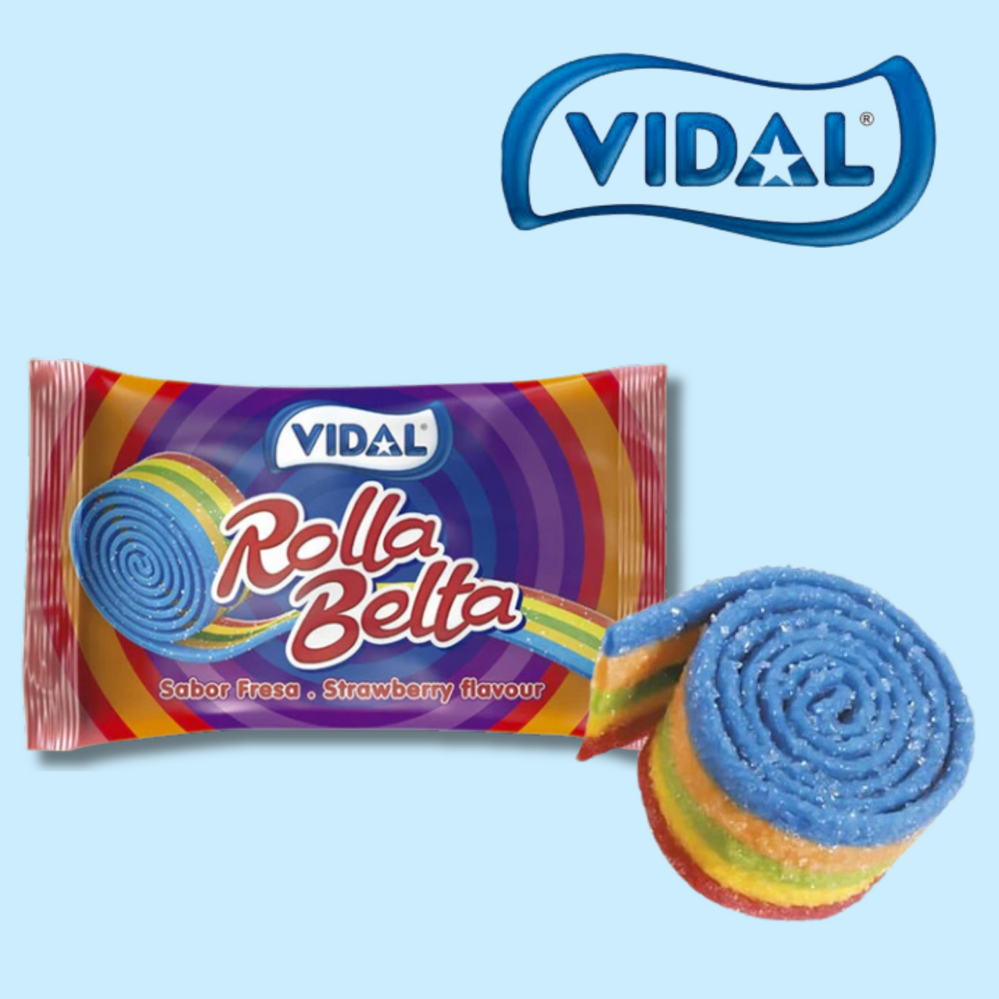 Rolla Belta Multicolor 19g (VIDAL)