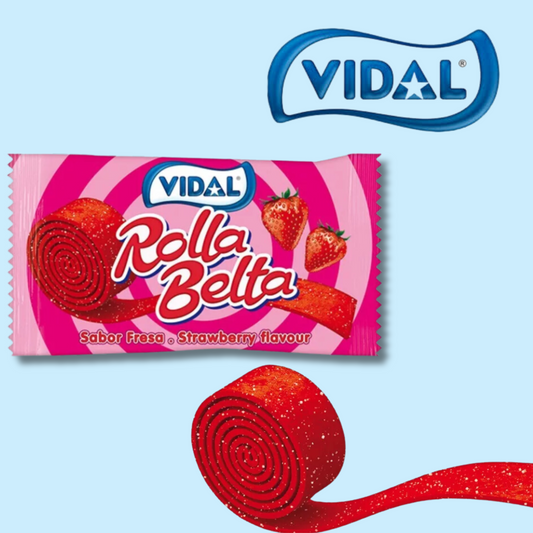 Rolla Belta Strawberry 19g (VIDAL)