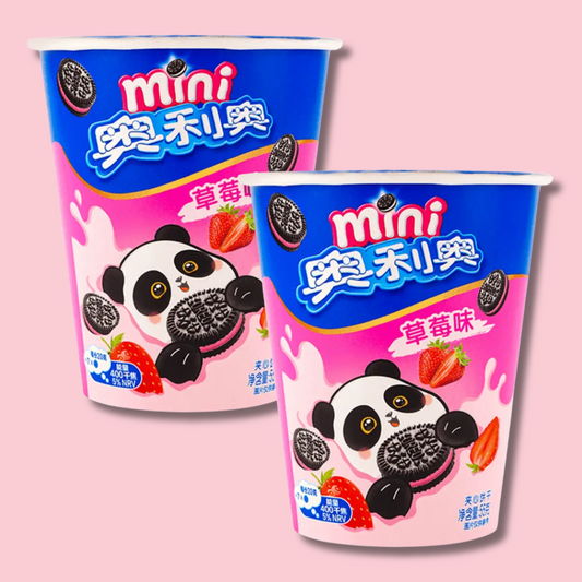 Oreo Sandwich Cup Strawberry Mini 55g