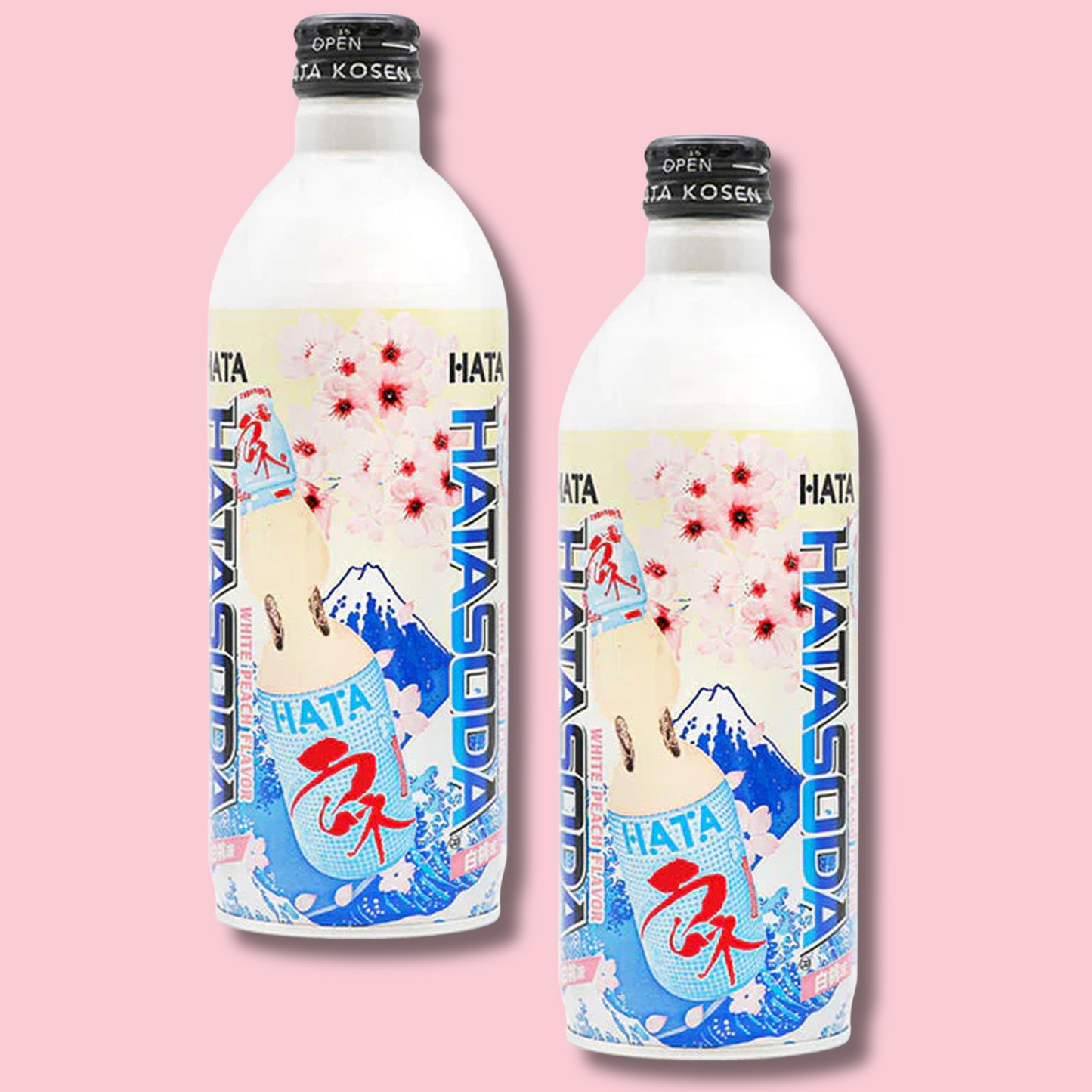 Ramune Peach 500ml (HATA KOSEN)