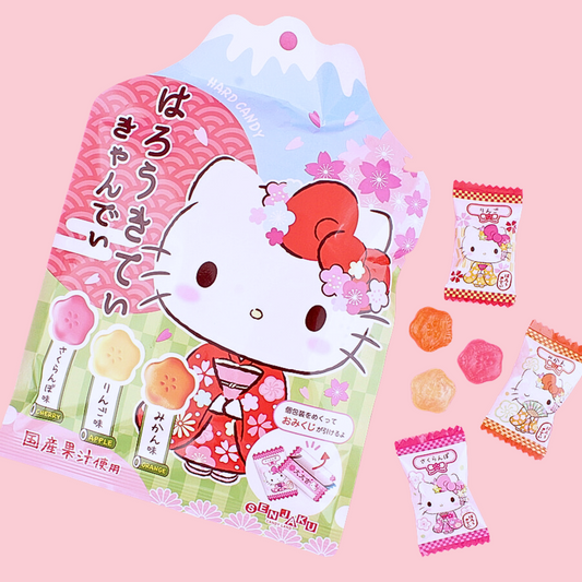 Hello Kitty Sakura Fruit Candy 65g (SENJAKU)