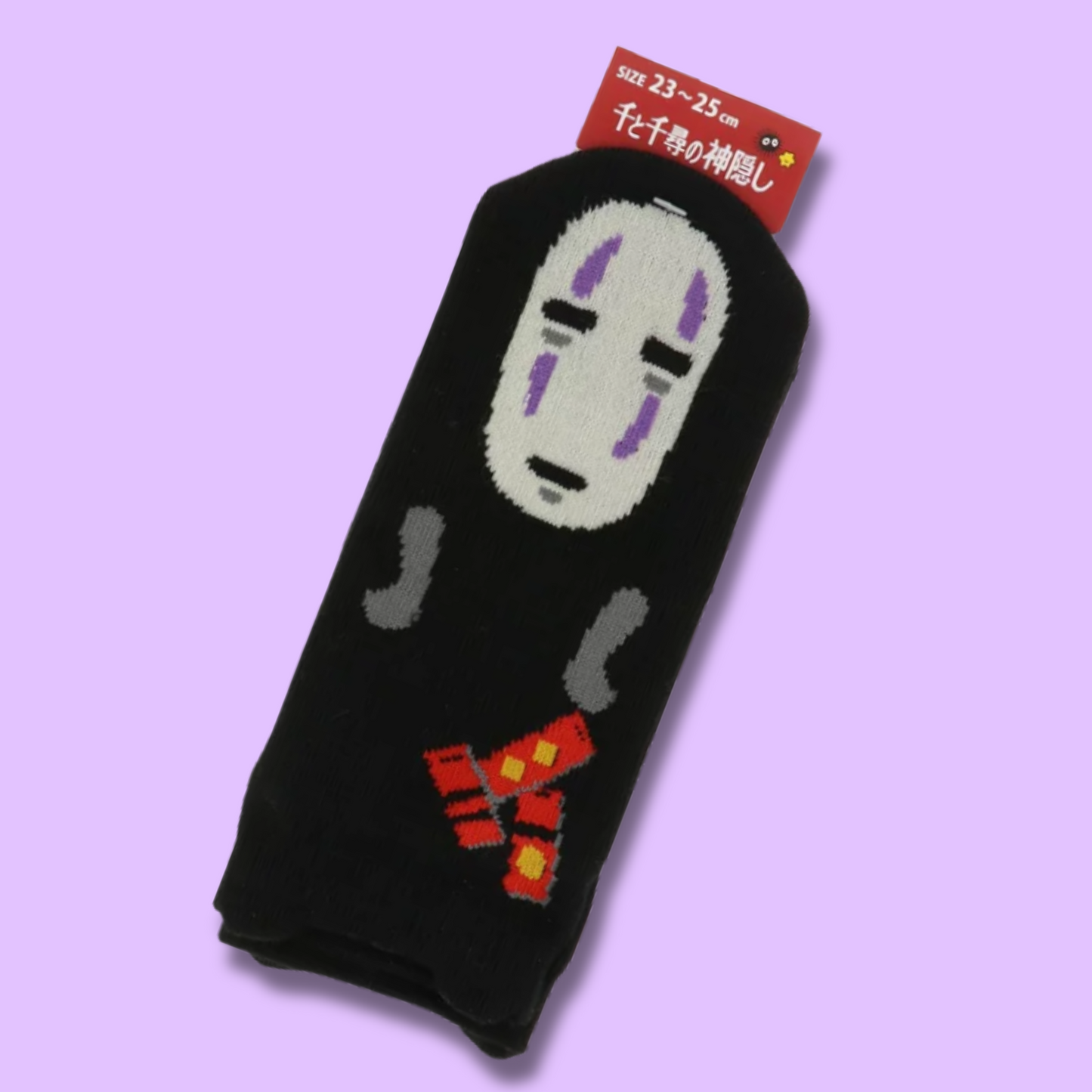 Ghibli Socks Spirited Away No Face EUR 36-39.5 (ENSKY)