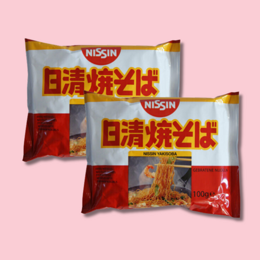 Nissin Yakisoba Stekte Nudler 100g (Nissin)