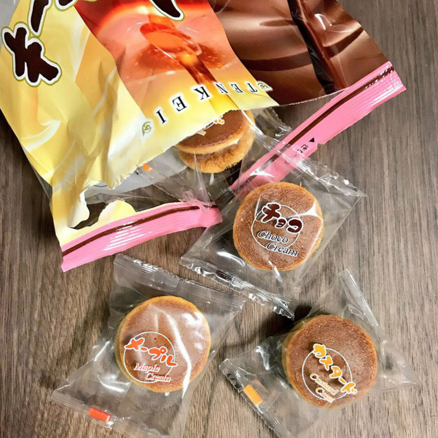 Hot Cake Assorted Mini Dorayaki 175g (TENKEI)