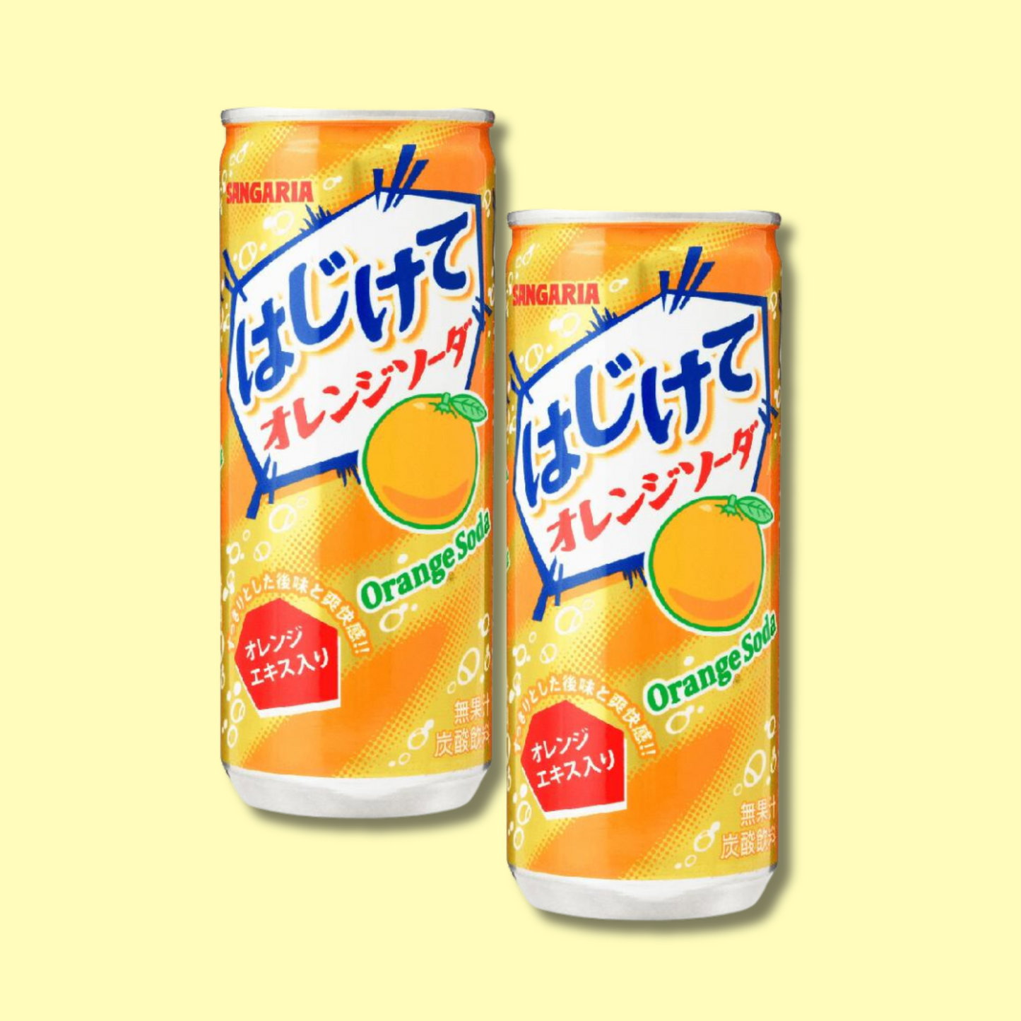 Hajikete Orange Soda 250ml (SANGARIA)