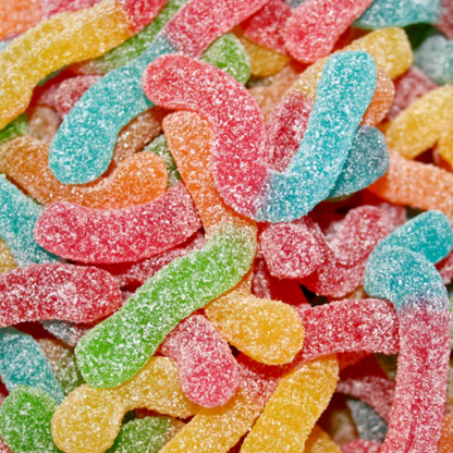 Sour Glow Worms 150g (TROLLI)