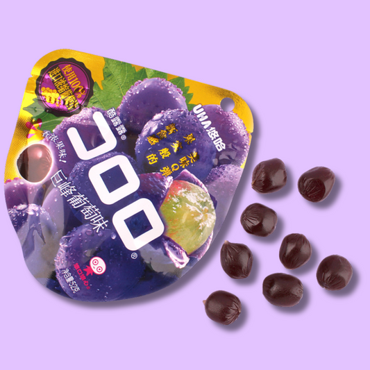 Kororo Grape Fruit Juice Gummy 48g (UHA)