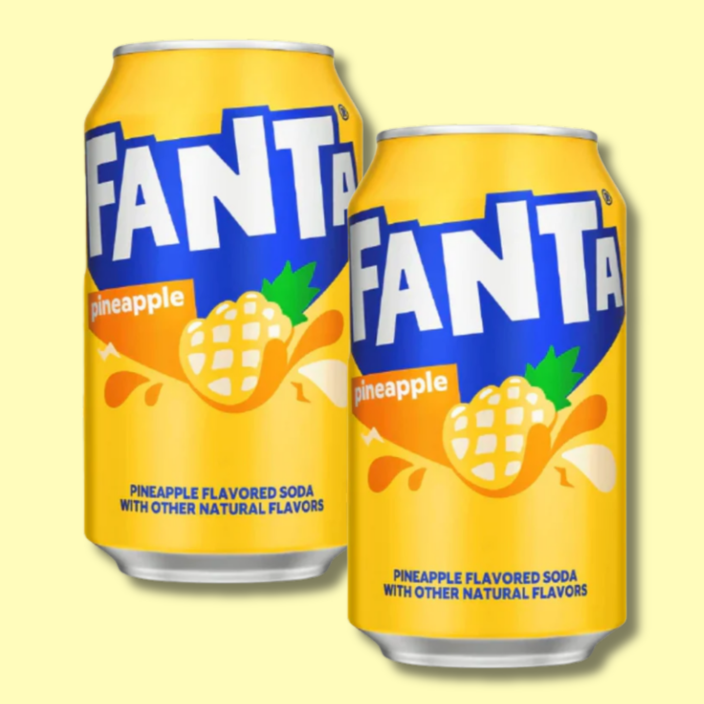 Fanta Pineapple 355 ml (COCA COLA)
