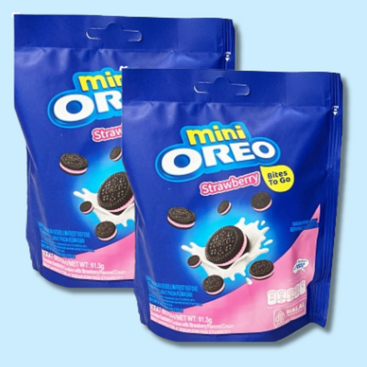 Oreo Strawberry Pouch 73g HALAL