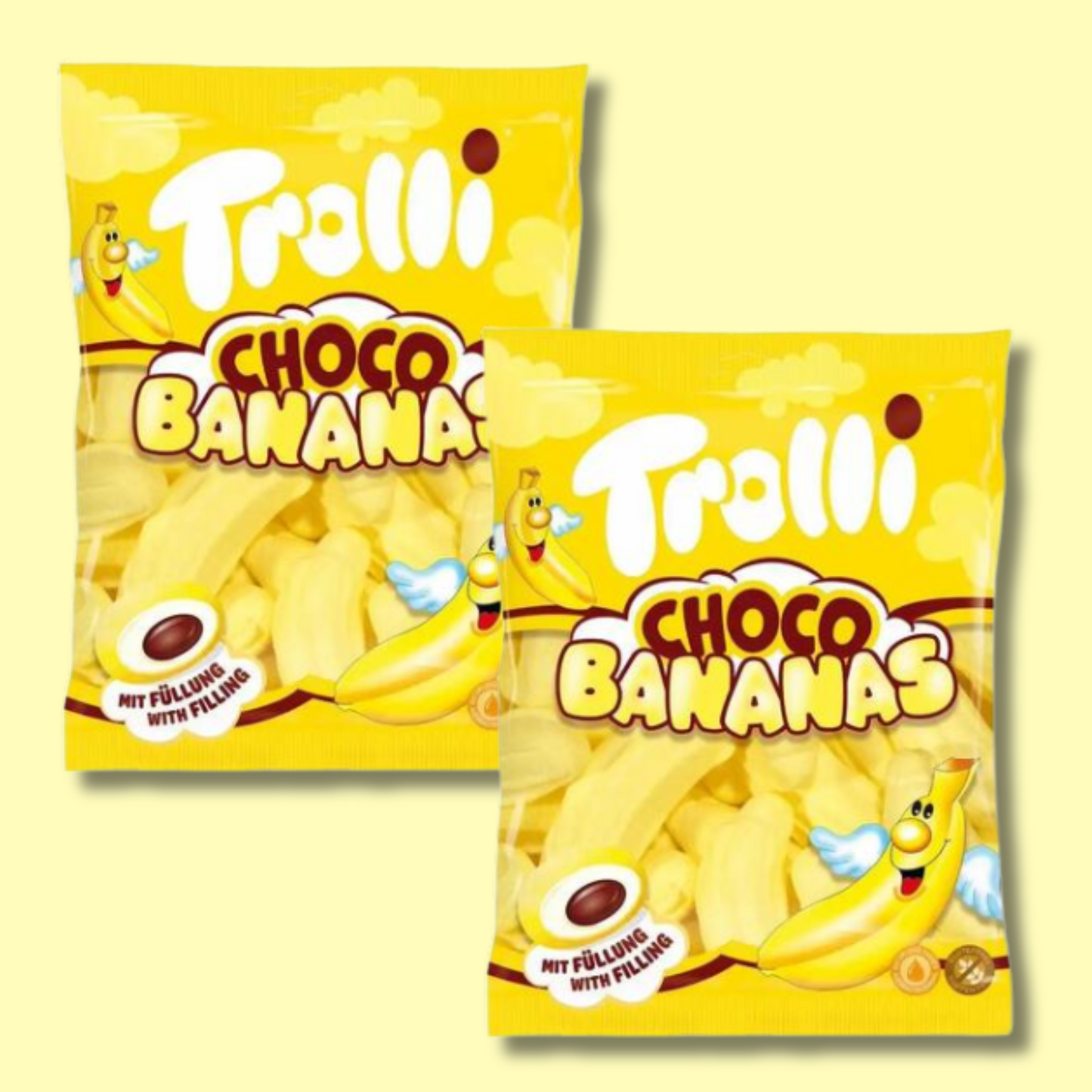 Mallow Choco Bananas 150g (TROLLI)